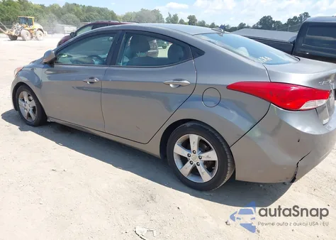 2013 Hyundai Elantra Gls z USA, uszkodzony, nr VIN 5NPDH4AE2DH367986